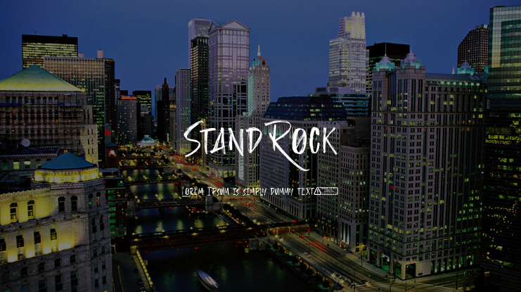 StandRock Font