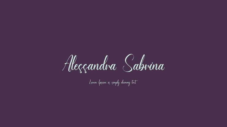 Alessandra Sabrina Font
