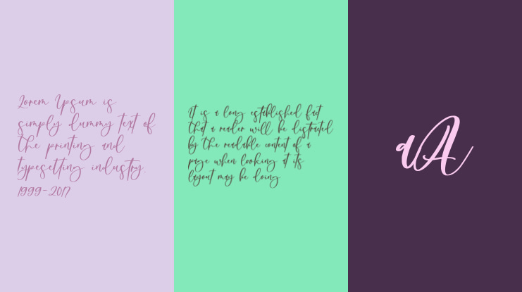 Distance Relationship Font