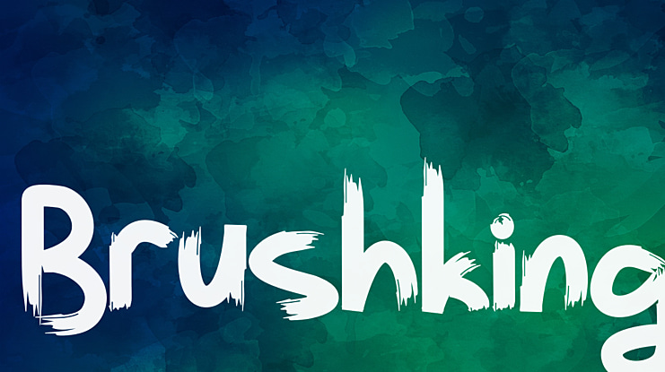 Brushking Font