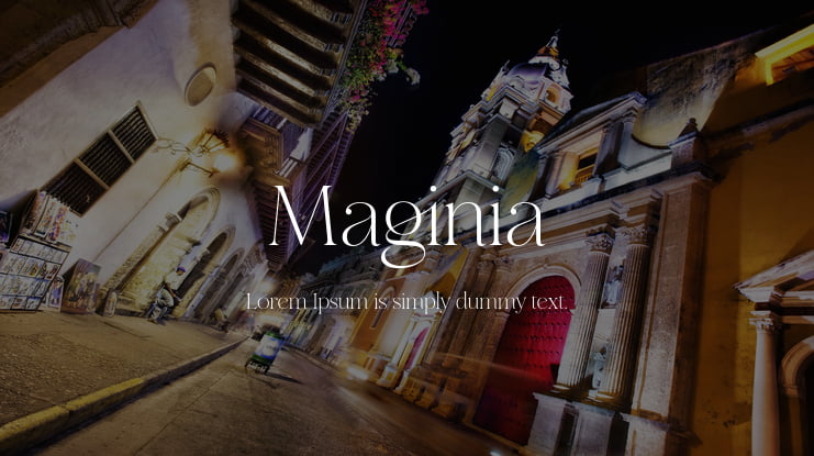 Maginia Font