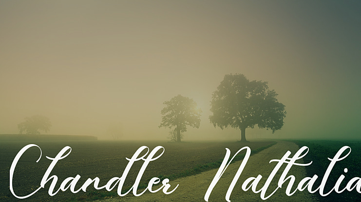 Chandler Nathalia Font