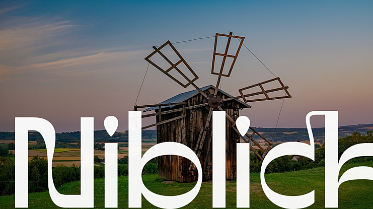 Niblick Font