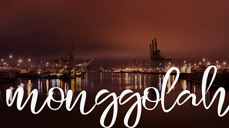 monggolah Font