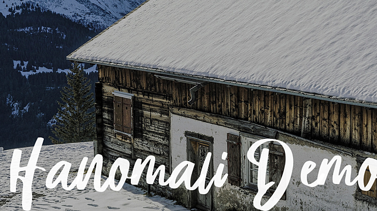 Hanomali Demo Font
