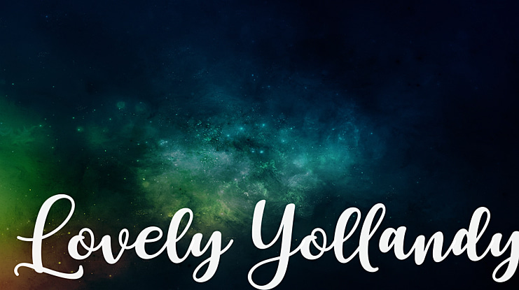 Lovely Yollandy Font