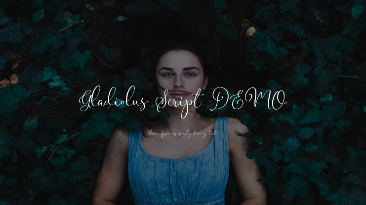 Gladiolus Script DEMO Font