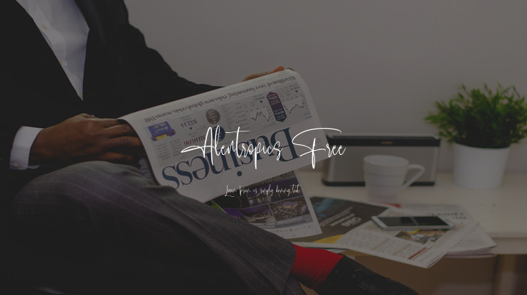 Alentropics Free Font