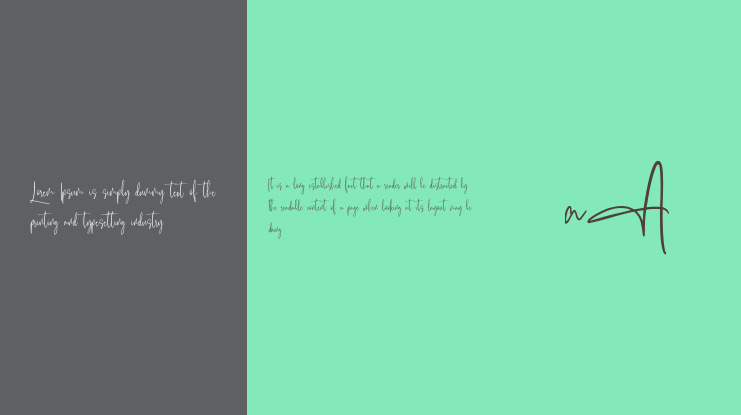 Alentropics Free Font