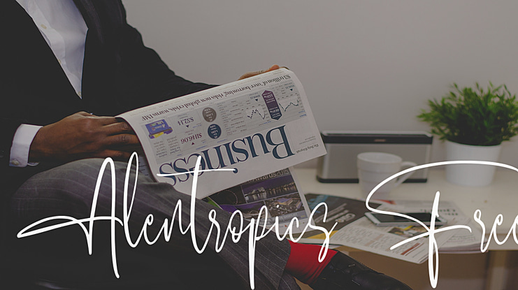 Alentropics Free Font