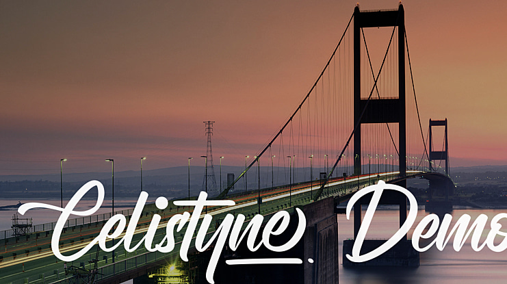 Celistyne Demo Font