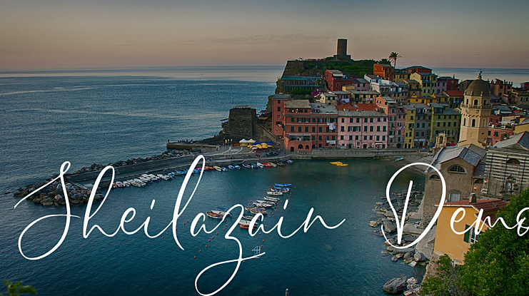 Sheilazain Demo Font