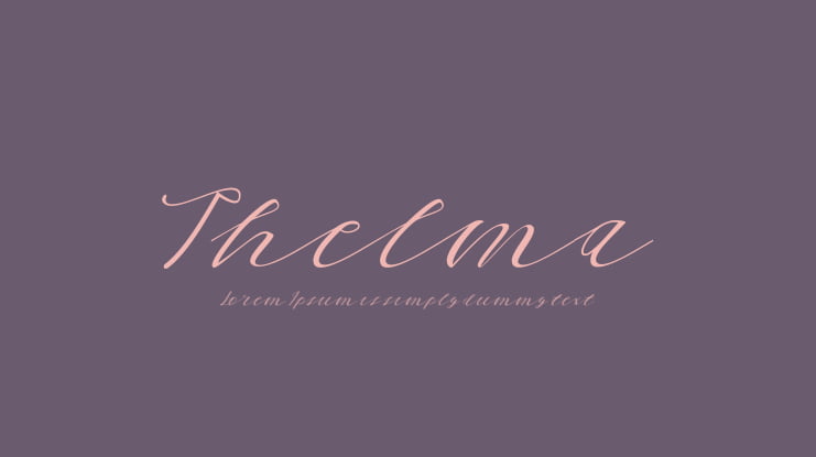 Thelma Font