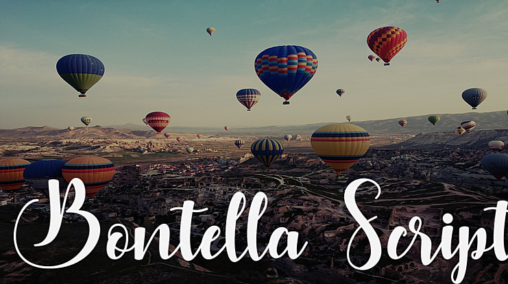Bontella Script Font