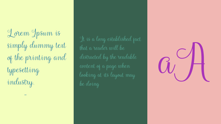 Harland Script Demo Font Family