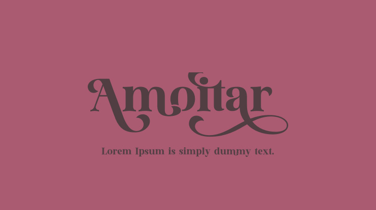 Amoitar Font