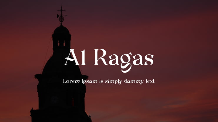 Al Ragas Font