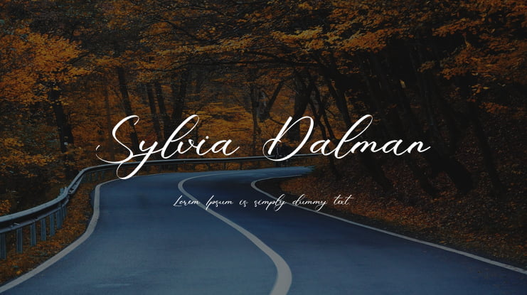 Sylvia Dalman Font