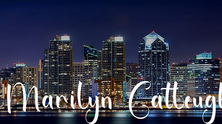 Marilyn Catleugh Font