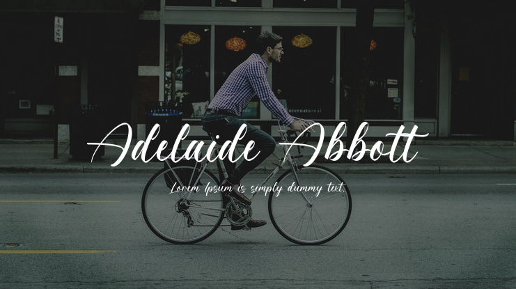 Adelaide Abbott Font