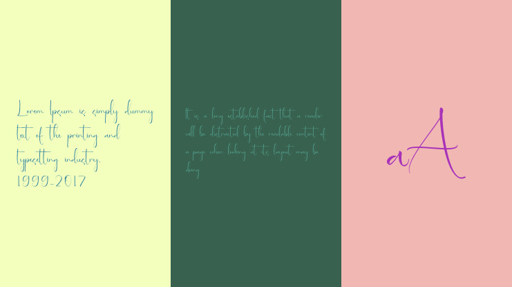 Sabrina Dashwood Font