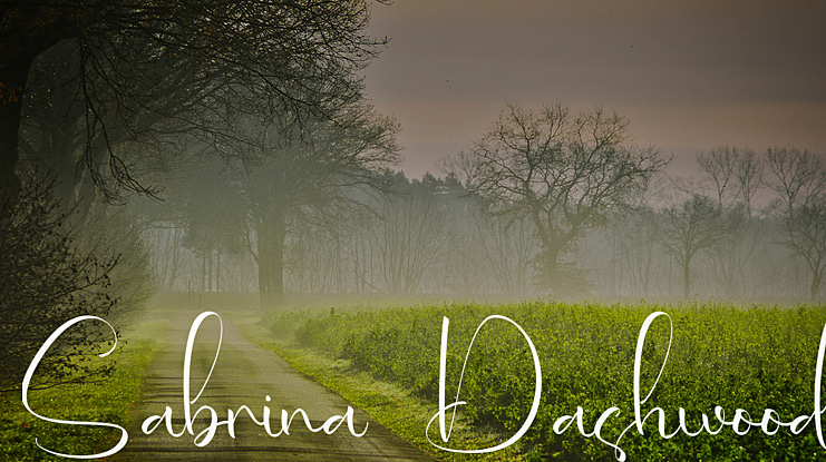 Sabrina Dashwood Font
