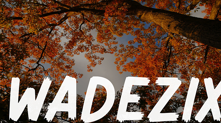 Wadezix Font