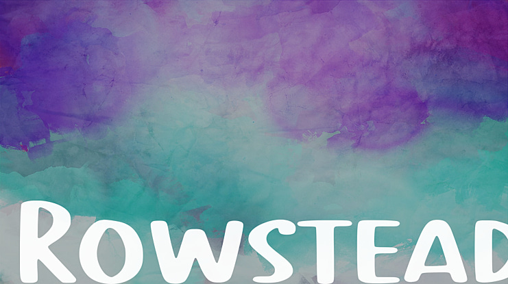 Rowstead Font
