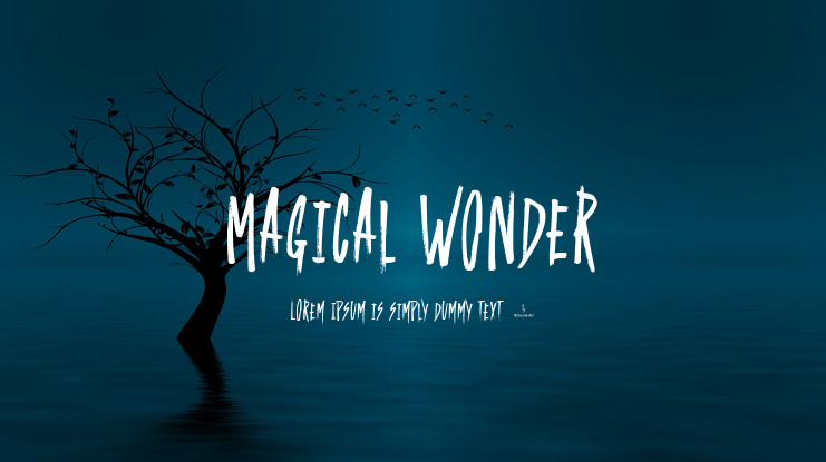 Magical Wonder Font