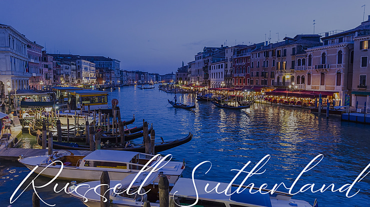 Russell Sutherland Font