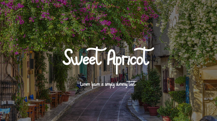Sweet Apricot Font