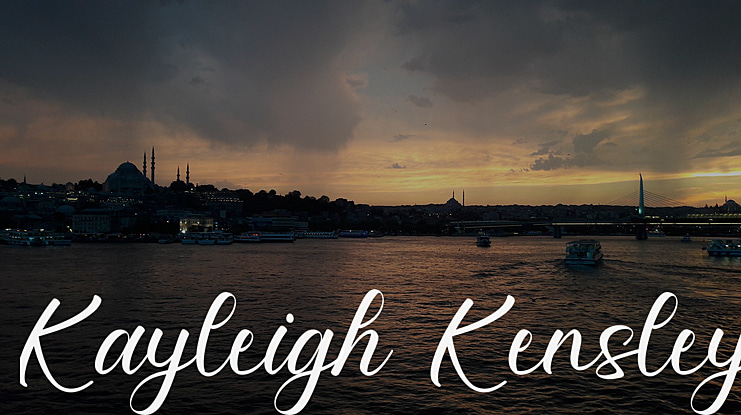 Kayleigh Kensley Font