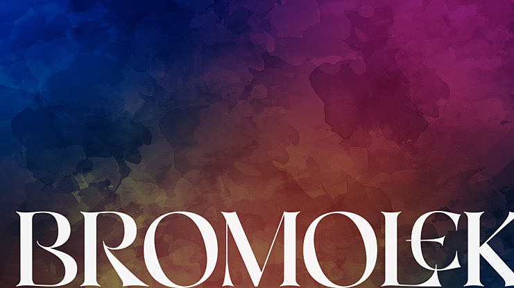 Bromolek Font