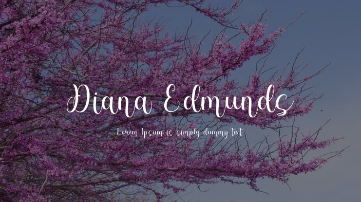 Diana Edmunds Font