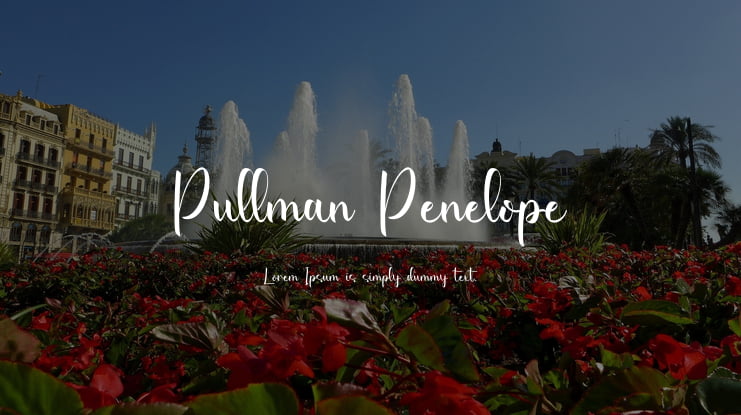 Pullman Penelope Font