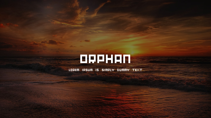 Orphan Font