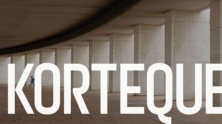 Korteque Font