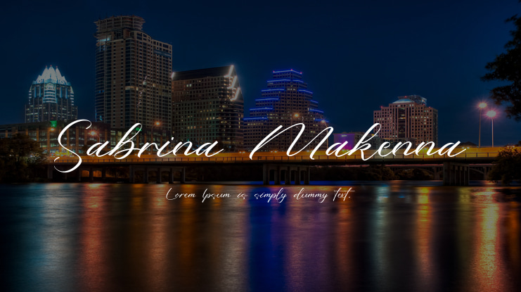 Sabrina Makenna Font