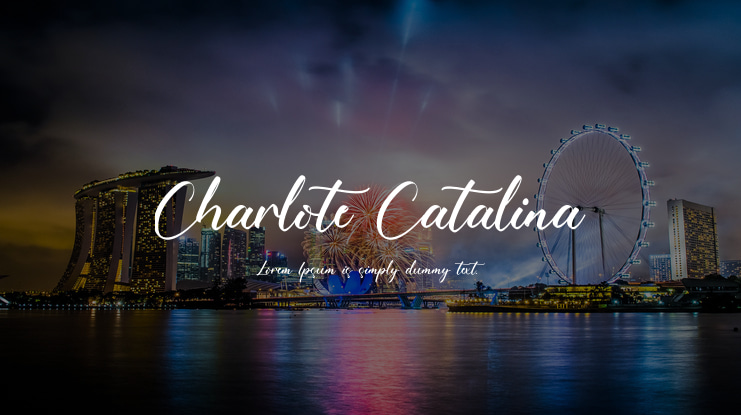 Charlote Catalina Font