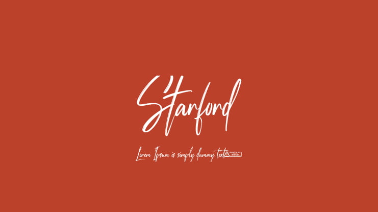 Starford Font