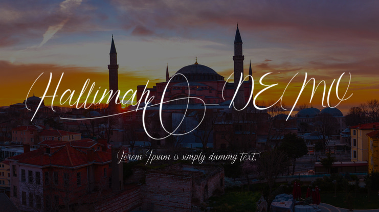 Hallimah_DEMO Font