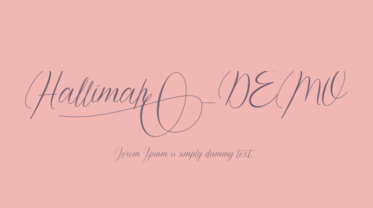 Hallimah_DEMO Font