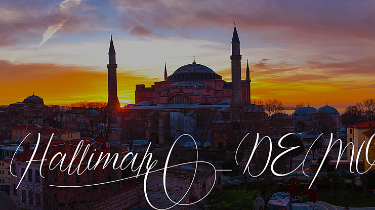 Hallimah_DEMO Font