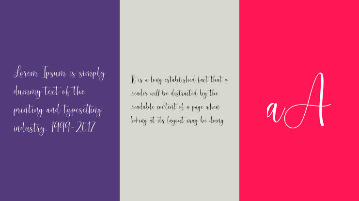 Hernitta - Personal Use Font