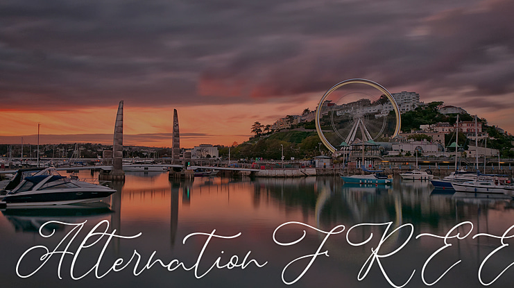 Alternation FREE Font