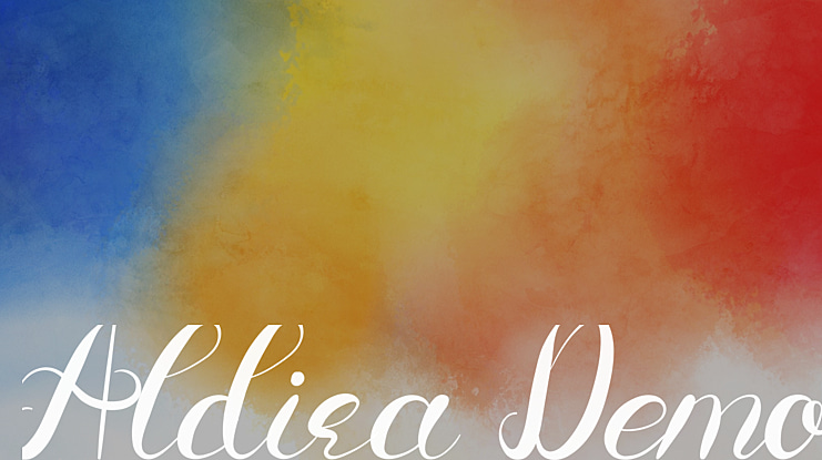 Aldira Demo Font