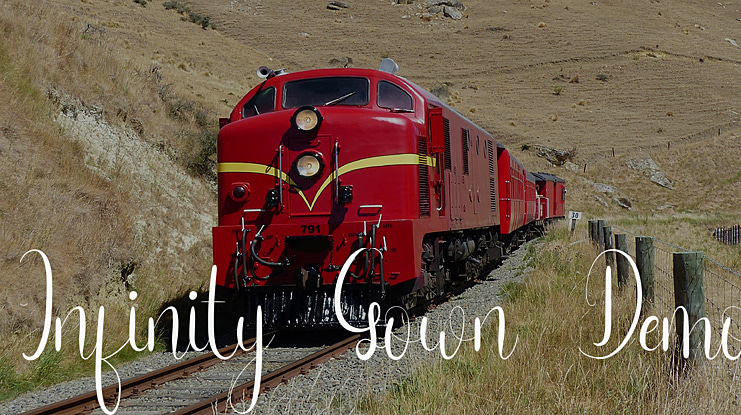 Infinity Gown Demo Font