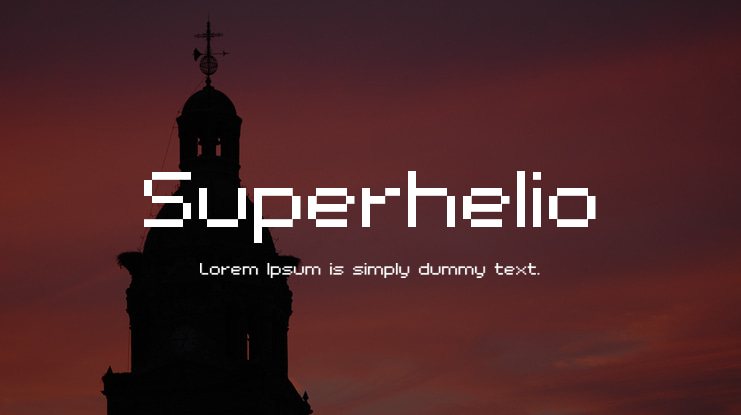 Superhelio Font Family