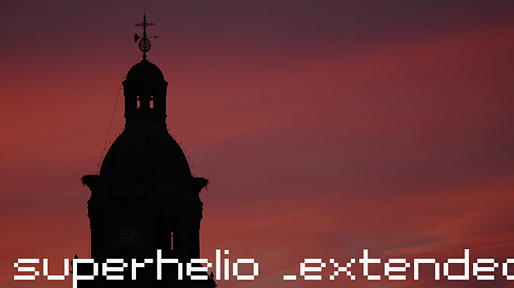 Superhelio Font Family