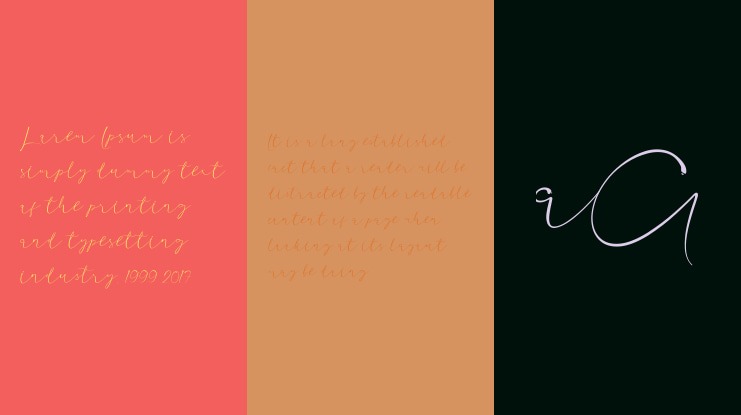 Aullia DEMO Font